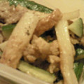 MofeMofee's cooksnap of when they made お弁当に♬ちくわときゅうりのオイマヨ炒め.