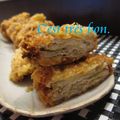 美しきロクサーヌ's cooksnap of when they made 豚肉とキャベツのはさみトンカツ.