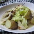 えみんちゅ＊'s cooksnap of when they made ちくわとじゃがいも・キャベツの洋風煮物.