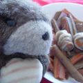 korakko's cooksnap of when they made ✿お節にも簡単❀人参と牛蒡の✿豚巻き.