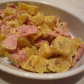 食パンダ's cooksnap of when they made 簡単♪さつまいものマスタードサラダ.