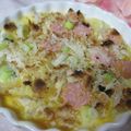 miyuki12's cooksnap of when they made ✿おさかなソーセージdeもちキッシュ✿.