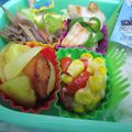上野食堂's cooksnap of when they made じゃがいもとウインナーのカレー風味.