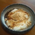 サーフブレイド's cooksnap of when they made 【ヘルシー】きな粉黒みつ和風ヨーグルト.