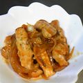 ろざーな's cooksnap of when they made さっぱり柔らかポークチャップ.