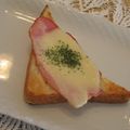 ★Yuring★'s cooksnap of when they made のせて焼くだけ♬ハムチーズトースト.