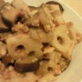 MofeMofee's cooksnap of when they made なすとレンコンのピリ辛肉味噌炒め.