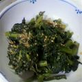 のじまさん's cooksnap of when they made 春菊救済♪中華和え（*^_^*）.