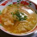 ウメぽん's cooksnap of when they made レタスのスープ.