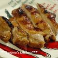 ののぉ's cooksnap of when they made 漬けて焼くだけ！鶏の照り焼き♪.