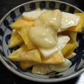 るる子's cooksnap of when they made 柿のからし酢味噌和え.