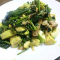 norikeiママ's cooksnap of when they made アボカドとスパムとほうれん草の炒め物.
