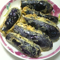 ニフコ's cooksnap of when they made 茄子のはさみ揚げ.
