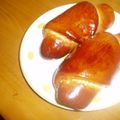 はひふ's cooksnap of when they made 時間短縮パン　万能菓子パン編.