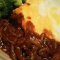 まゆりん号's cooksnap of when they made 簡単にセレブ気分のデミソースオムレツ.