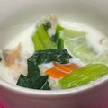 ゆっきん♪'s cooksnap of when they made 猿も作れる簡単中華　チンゲン菜クリーム煮.