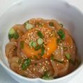 おぶぅ。's cooksnap of when they made 極うま‼イカユッケ☆.