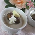 miyuki12's cooksnap of when they made 甘栗豆乳プリン*･ﾟ.