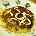 ぴよんす's cooksnap of when they made 山田のお好み焼き.