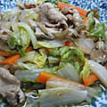iris1002's cooksnap of when they made 白菜と豚肉のうま煮.
