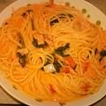 あにskyday's cooksnap of when they made 魅惑のトマトクリームパスタ.