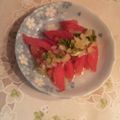 オレンジリング's cooksnap of when they made イタリアンカラーなトマトサラダ.
