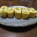 よちりん's cooksnap of when they made 茶碗蒸し風!?銀杏入り卵焼き～♪.