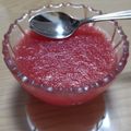 柚月七's cooksnap of when they made ＠簡単すいかゼリー＠.