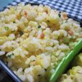 えみんちゅ＊'s cooksnap of when they made 鮭フレーク炒飯.