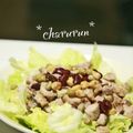 ちゃるるん's cooksnap of when they made 豚と茸とお豆のサラダ.