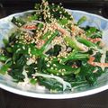 うちの・・・'s cooksnap of when they made ほうれん草のさっぱりゴマポンあえ.