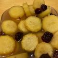 tyat's cooksnap of when they made さつまいもとレーズンのレモン煮.