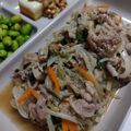 ちょちょこ✫'s cooksnap of when they made ☆豚バラのスタミナ塩炒め☆.