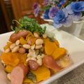 ダッフィーニーうに's cooksnap of when they made カボチャとウインナーのほんのり洋風煮.