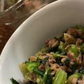 MULA's cooksnap of when they made 2食材で簡単ビビンバ風♪ホウレン草＆挽肉.