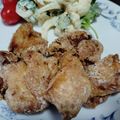ひーろん's cooksnap of when they made 肉汁がジュワッと旨い！鶏もも肉の塩唐揚げ.