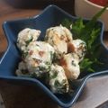 ふか谷's cooksnap of when they made 焼き鳥屋さんの味♪塩ダレ青じそつくね　.
