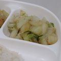 ゆ→ちむ❦180SX's cooksnap of when they made （保育所）白菜の胡麻和え.