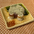 なつき☆ミ's cooksnap of when they made 簡単おつまみ☆マヨとろろ昆布②INちくわ.