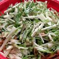 ひんべえ's cooksnap of when they made ☺水菜と大根のお手軽サラダ☺.