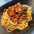 ちゃちゃん家's cooksnap of when they made 門外不出のトマトパスタ1万レポ感謝！.