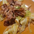 ヨシヨッシー's cooksnap of when they made 豚肉とキャベツの醤油コチュジャン炒め！.