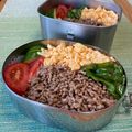 ビートルズ食堂's cooksnap of when they made 豚ひき肉のそぼろ。脂落としてヘルシーに。.