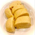 悠LOVE航's cooksnap of when they made 卵1個＊レンジで＊豆腐入り卵焼き.