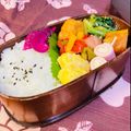 YU-ZEN's cooksnap of when they made お弁当に♫ハムのクルクルチーズ巻き◎.