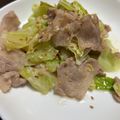 ぽてと's cooksnap of when they made ご飯が進む♡豚バラとキャベツの味噌炒め.