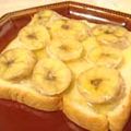 くっくのん's cooksnap of when they made 塩バナナトースト☆.