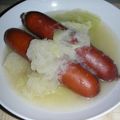 カラフルマカロニ's cooksnap of when they made ウインナーとキャベツのみぞれスープ.
