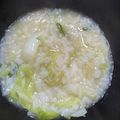 あーちゃん's cooksnap of when they made 優しい味♫ 雑炊 おじや みそ味 卵なし.