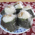 ふんわりしょこら's cooksnap of when they made 照りマヨ唐揚げde天むす風＊.